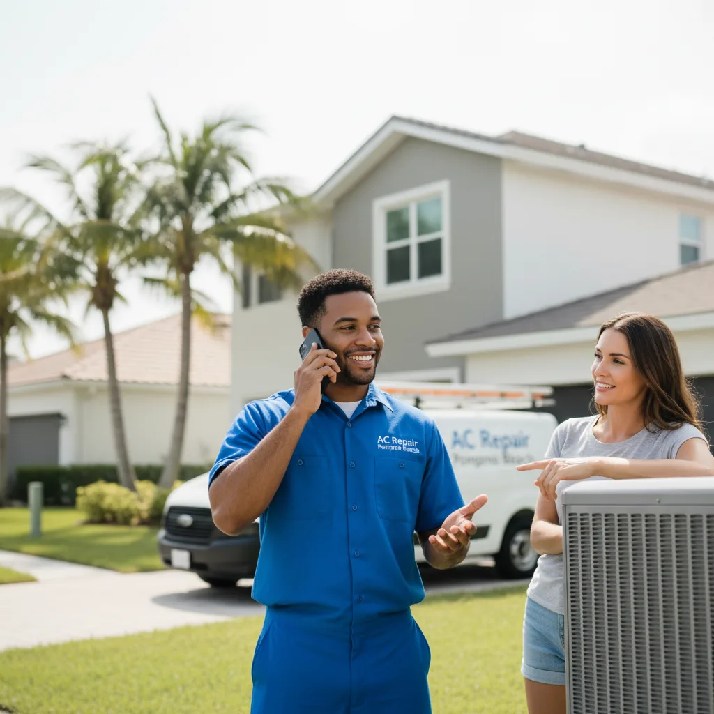 AC Repair Pompano Beach customer support in New Carlisle